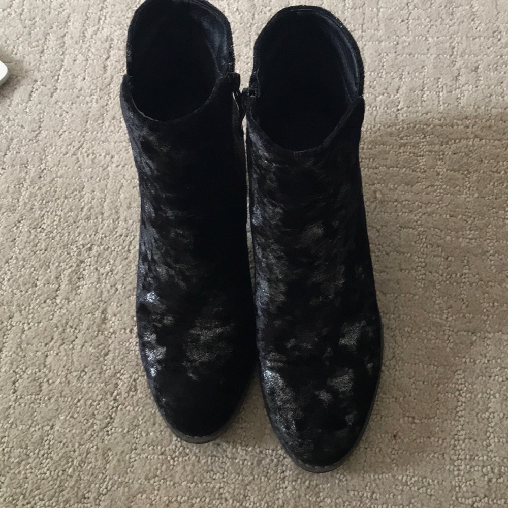 Velvet Booties